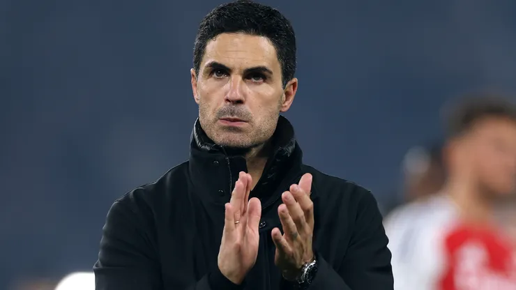 Arteta durante um jogo do Arsenal. Foto: Richard Heathcote/Getty Images