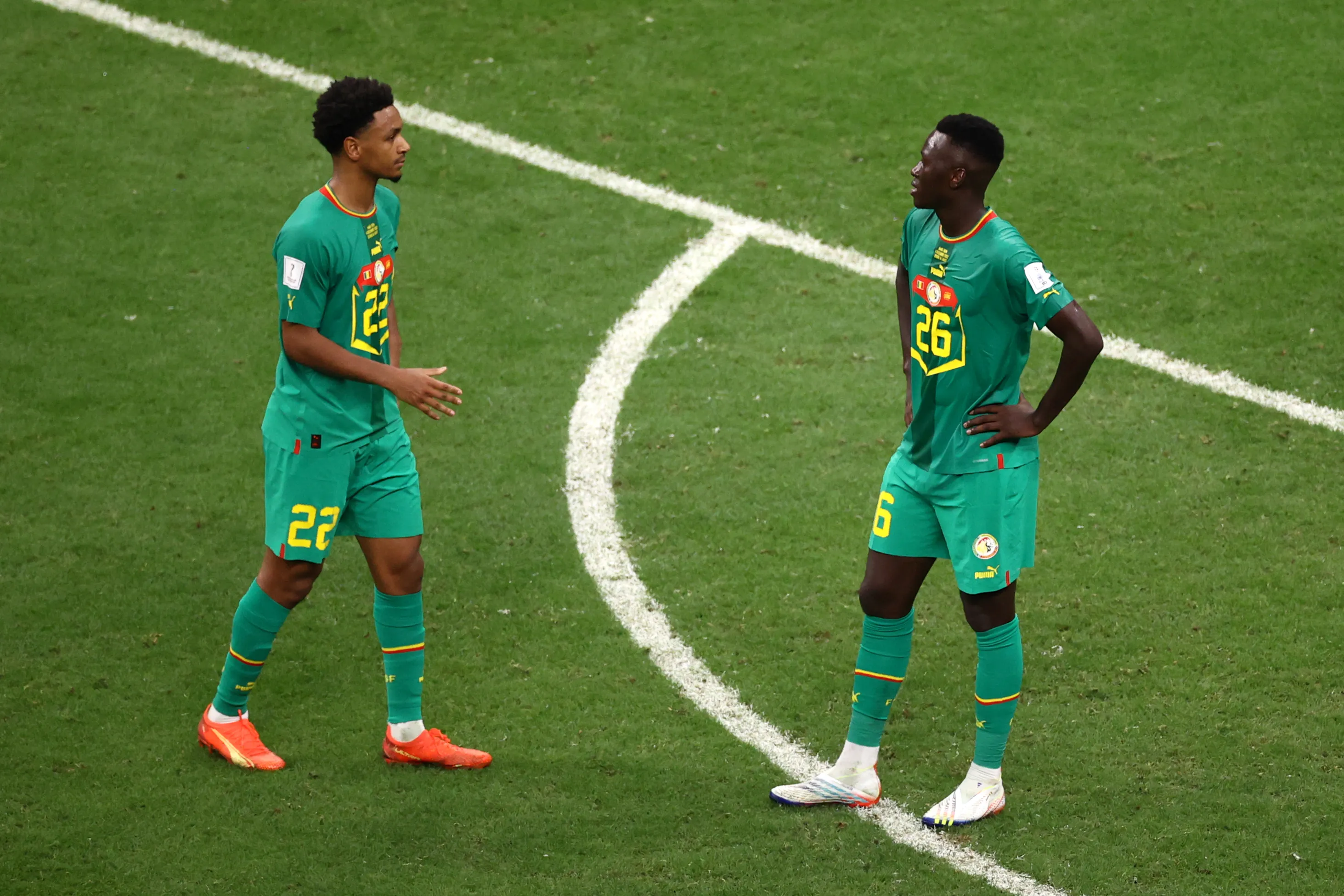 Pape Gueye e Amadou Diallo. (Photo by Robert Cianflone/Getty Images)