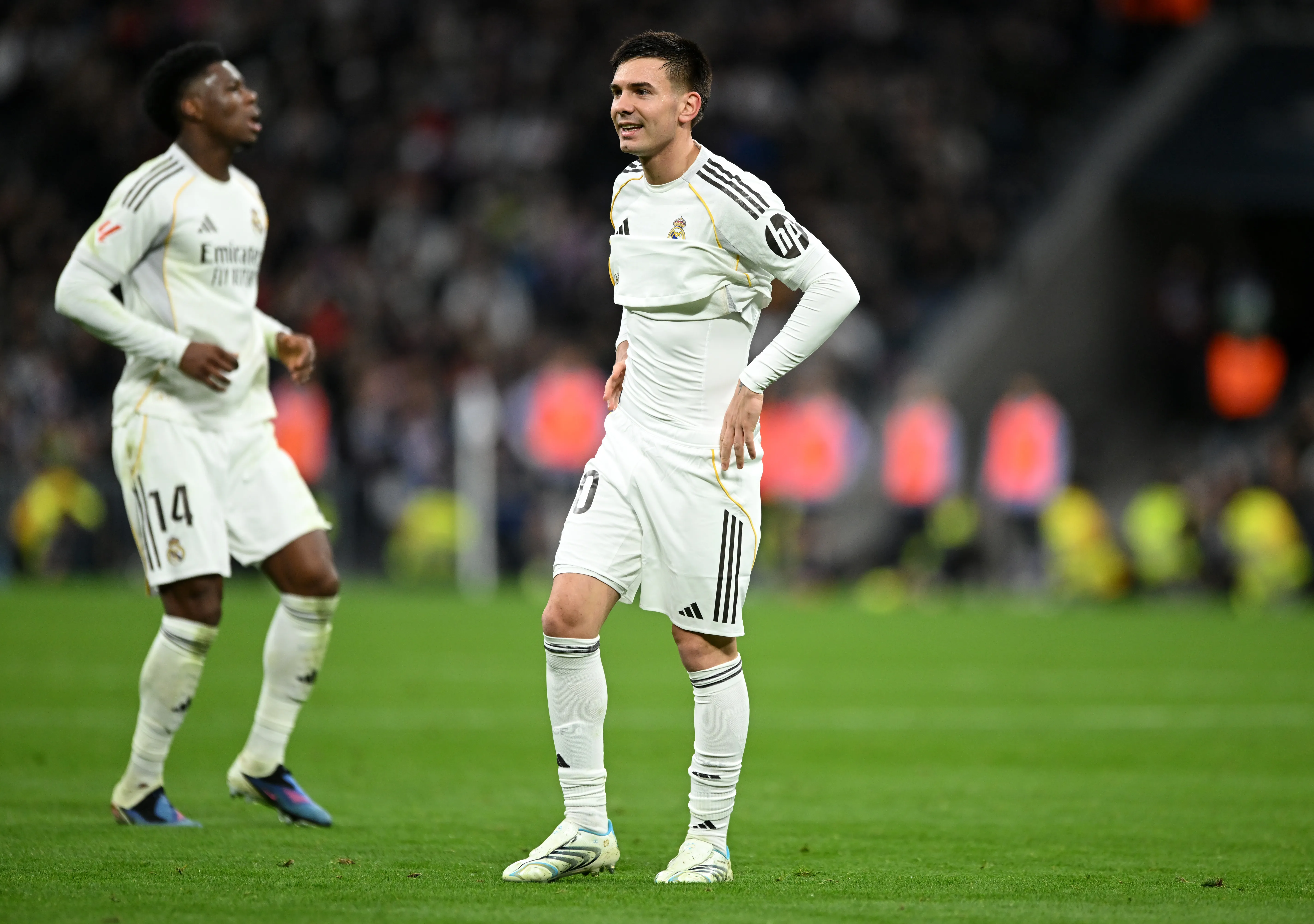 Franco Mastantuono, alvo da Inter de Milão. (Photo by Denis Doyle/Getty Images)