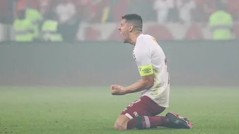 O zagueiro Nino em ação pelo Fluminense (Lucas Kloss/Getty Images)
