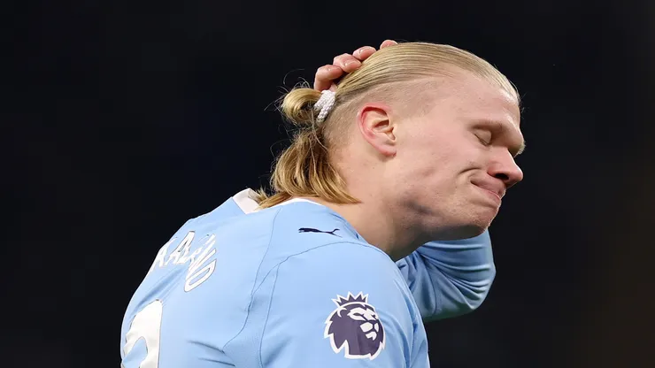 Haaland vive seca de gols no Manchester City - Carl Recine/Getty Images