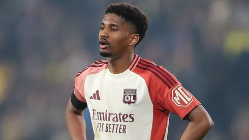 Abner Vinícius, lateral do Lyon. (Foto:  Ahmad Mora/Getty Images)
