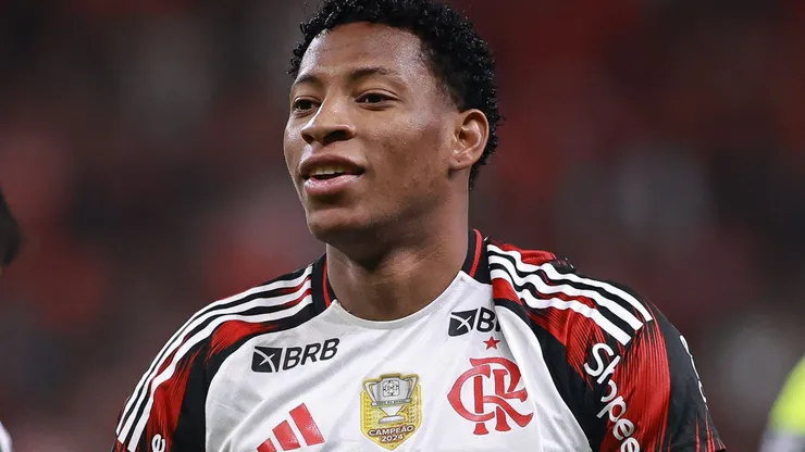 Flamengo avalia venda de Gonzalo Plata para a Europa. Foto: Maxi Franzoi/AGIF
