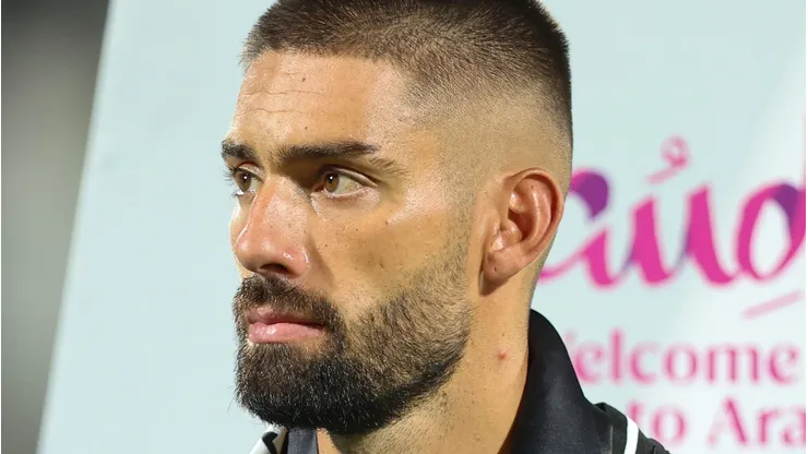 Carrasco durante pré-jogo pelo Al-Shabab. (Photo by Yasser Bakhsh/Getty Images)