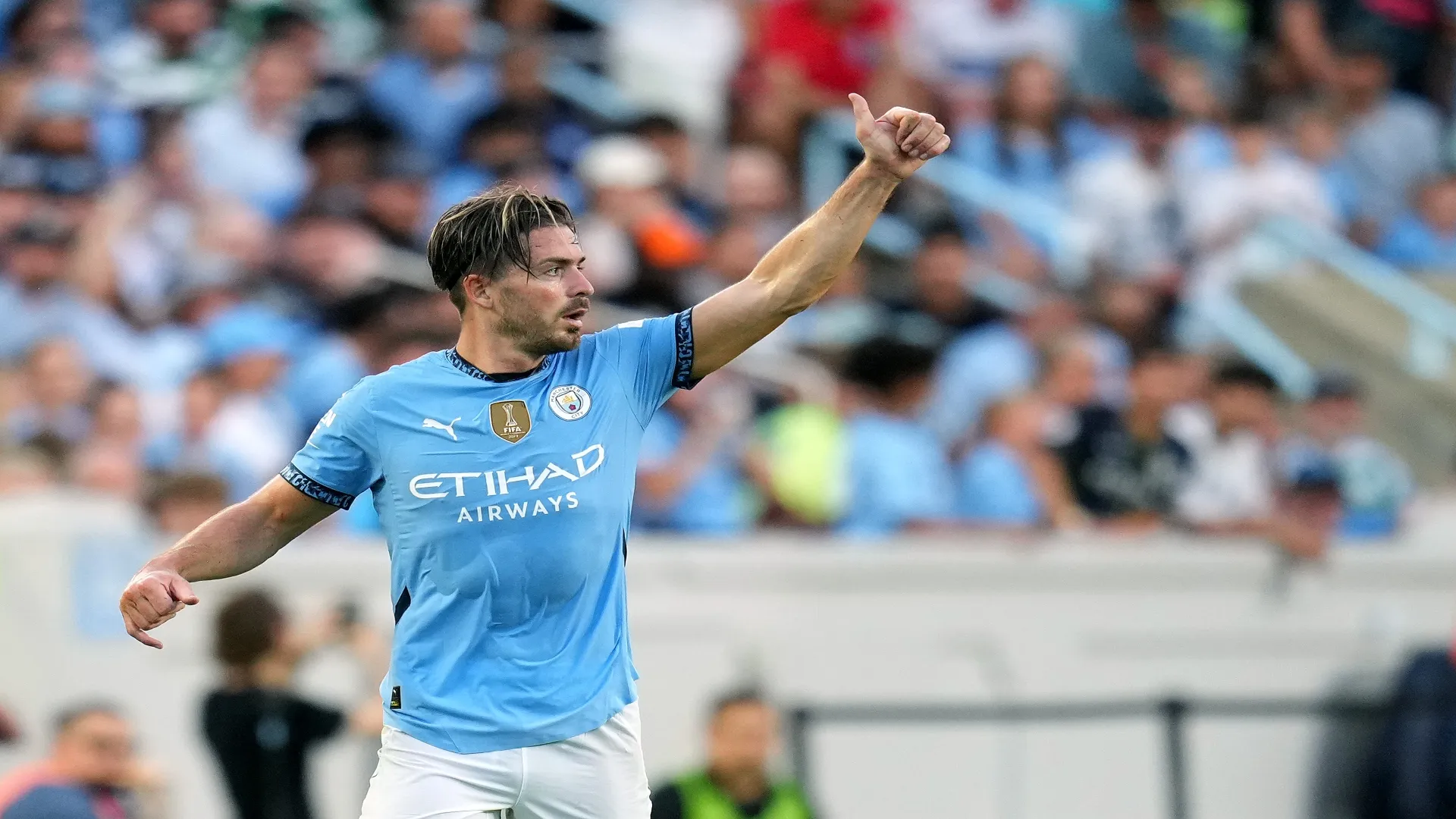 Jack Grealish é a contratação mais cara da era Guardiola no City – Grant Halverson/Getty Images