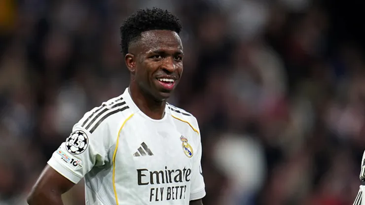 Vini Jr. revela acerto de Paquetá com o Flamengo. Aitor Alcalde/Getty Images.