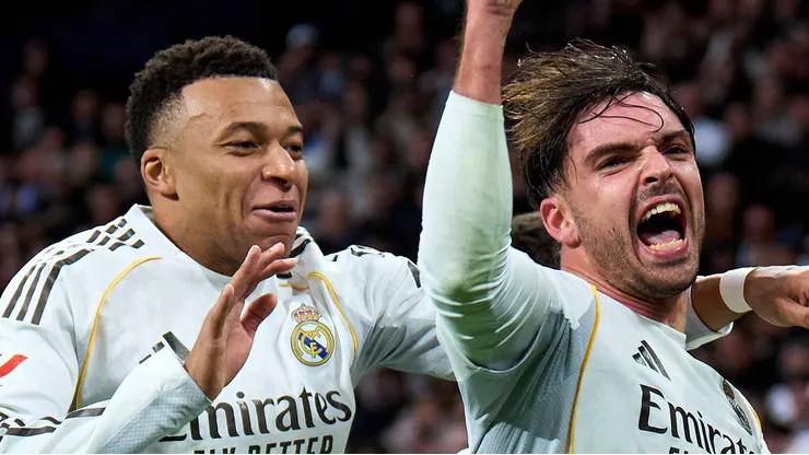 Asencio e Mbappé. (Photo by Angel Martinez/Getty Images)