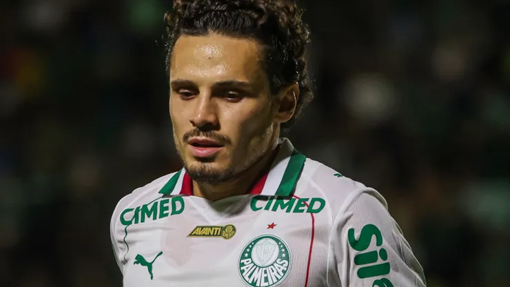O meia Raphael Veiga em jogo do Palmeiras (Fabio Menotti/Palmeiras/by Canon)