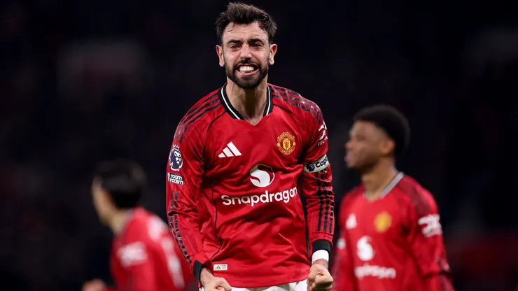 Bruno Fernandes venceu premiação pelo Manchester United