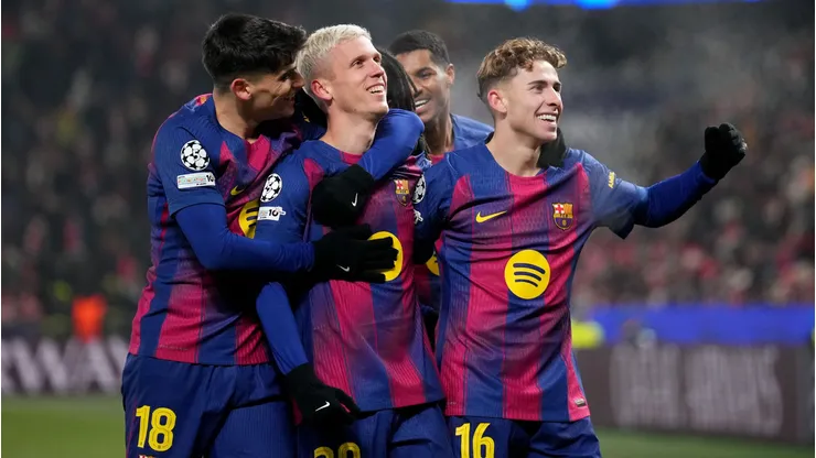 Barcelona a uma vitória da vaga direta nas oitavas. Foto: Gabriel Kuchta/Getty Images