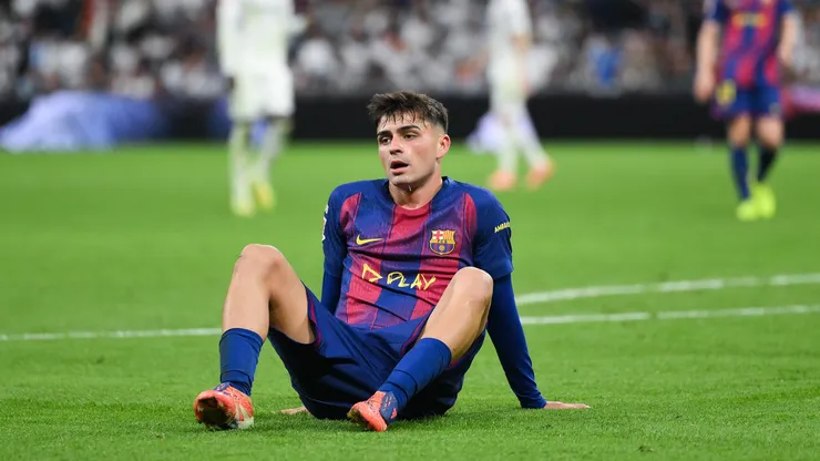 O meio-campista Pedri durante jogo do Barcelona (David Ramos/Getty Images)