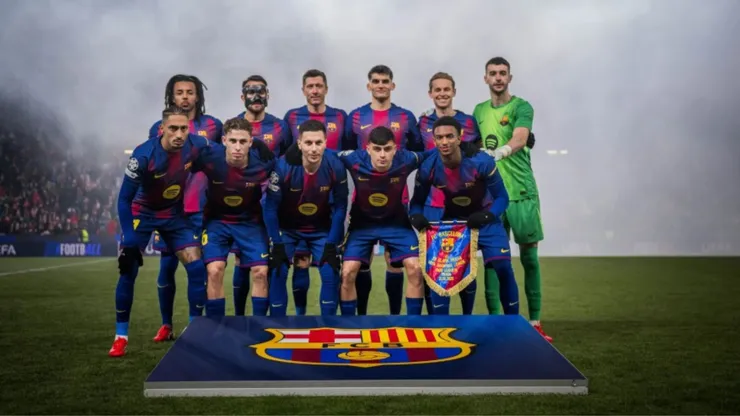Jogadores do Barcelona