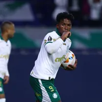 Endrick revela mensagens de Abel Ferreira após estreia no Lyon