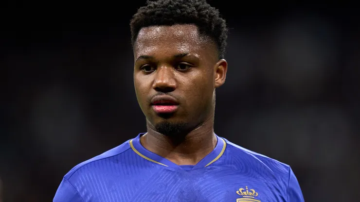 Ansu Fati em campo pelo Monaco. Foto: Angel Martinez/Getty Images