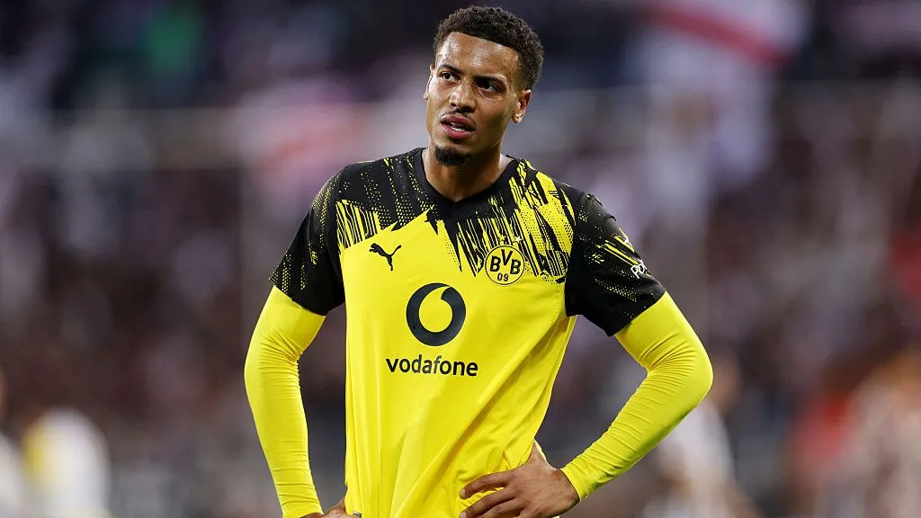 Nmecha em jogo do Borussia Dortmund. Foto: Stuart Franklin/Getty Images