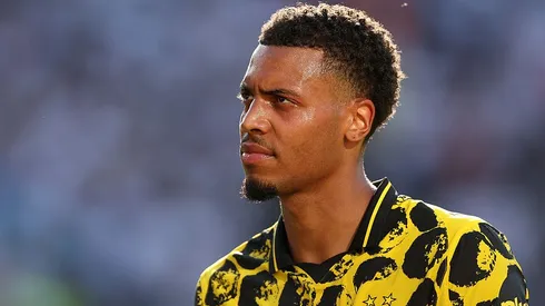 Felix Nmecha, alvo do Manchester United, toparia um retorno ao clube inglês (Foto: Luke Hales/Getty Images)