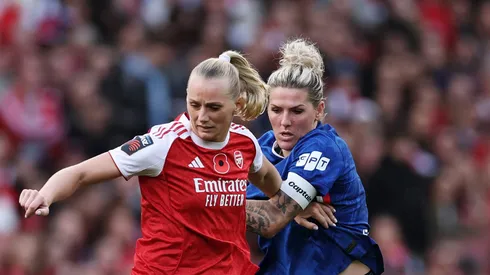 Arsenal x Chelsea pela WSL (Photo by Naomi Baker/Getty Images)