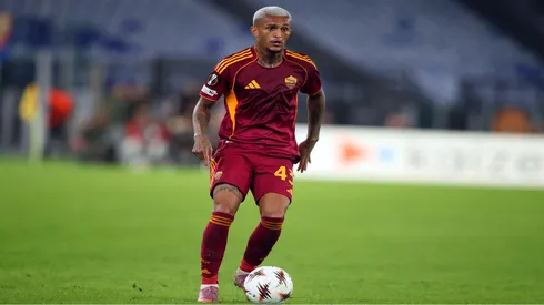 Wesley, em partida da Roma pela Europa League – Paolo Bruno/Getty Images