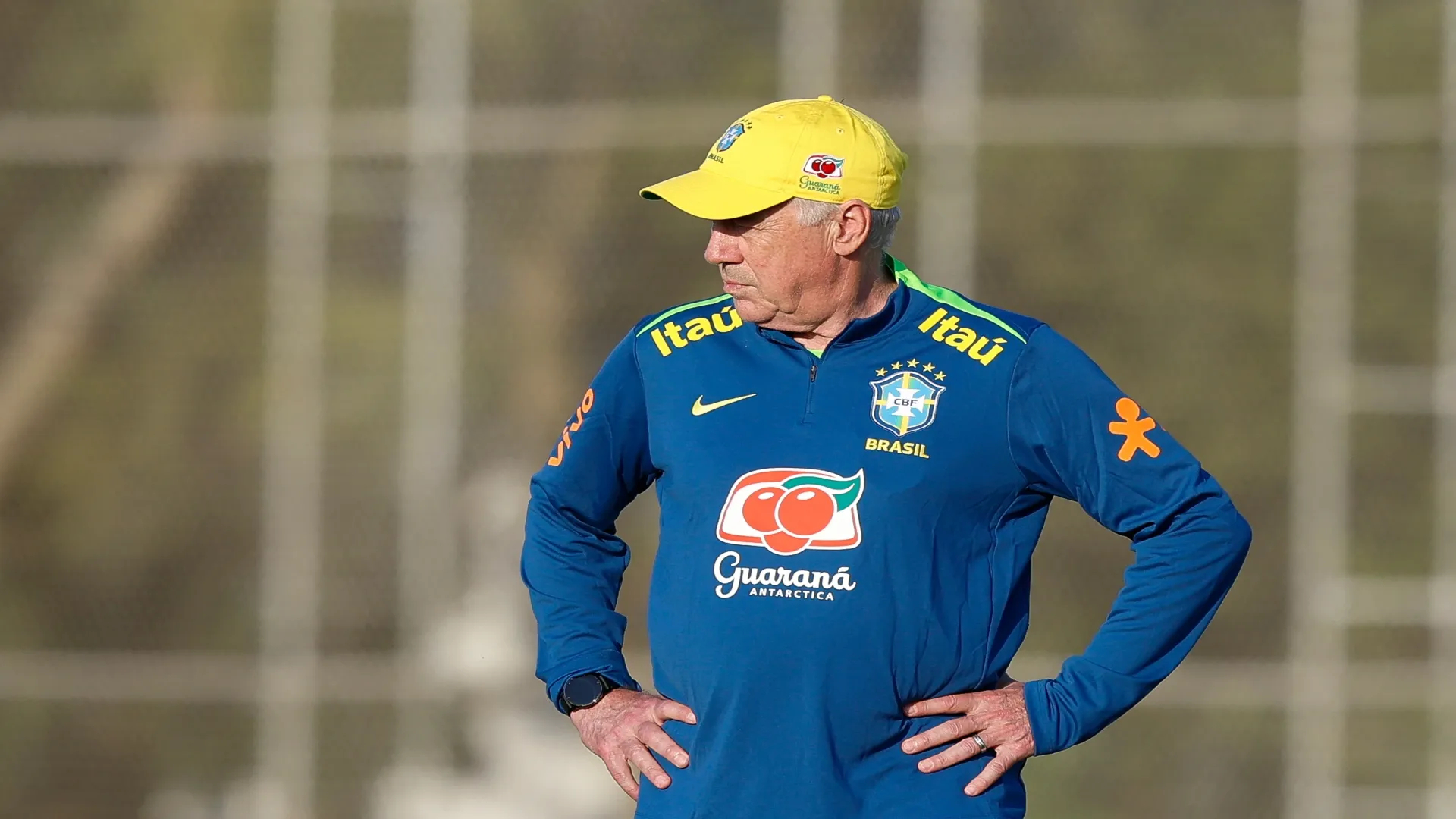 Carlo Ancelotti, técnico da Seleção Brasileira – Miguel Schincariol/Getty Images