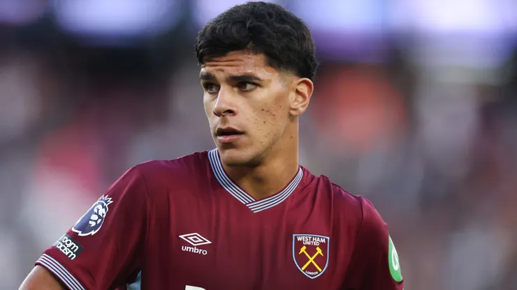Mateus Fernandes é o novo alvo do Manchester United. Foto: Richard Pelham/Getty Images