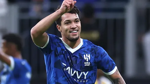 Marcos Leonardo quer deixar o Al-Hilal para voltar à Europa; Lazio e Napoli buscam sua contratação. (Foto: Abdullah Ahmed/Getty Images)