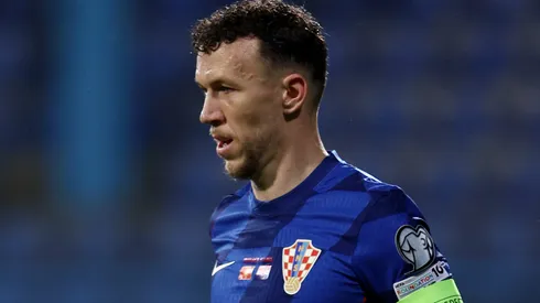 Ivan Perisic durante partida da Croácia. (Photo by Filip Filipovic/Getty Images)