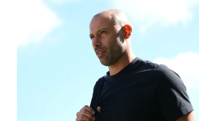 Mascherano entra na onda e vê Inter Miami na Libertadores com bons olhos. (Foto de Rich Storry/Getty Images)