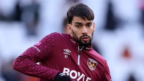 Técnico do West Ham comenta sobre a situação de Paquetá. (Photo by Justin Setterfield/Getty Images)