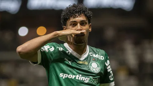 Luighi, atacante do Palmeiras. (Foto: Fernando Moreno/AGIF)