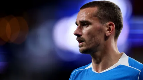 Antoine Griezmann sentiu a coxa esquerda em treino. Foto: Lars Baron/Getty Images