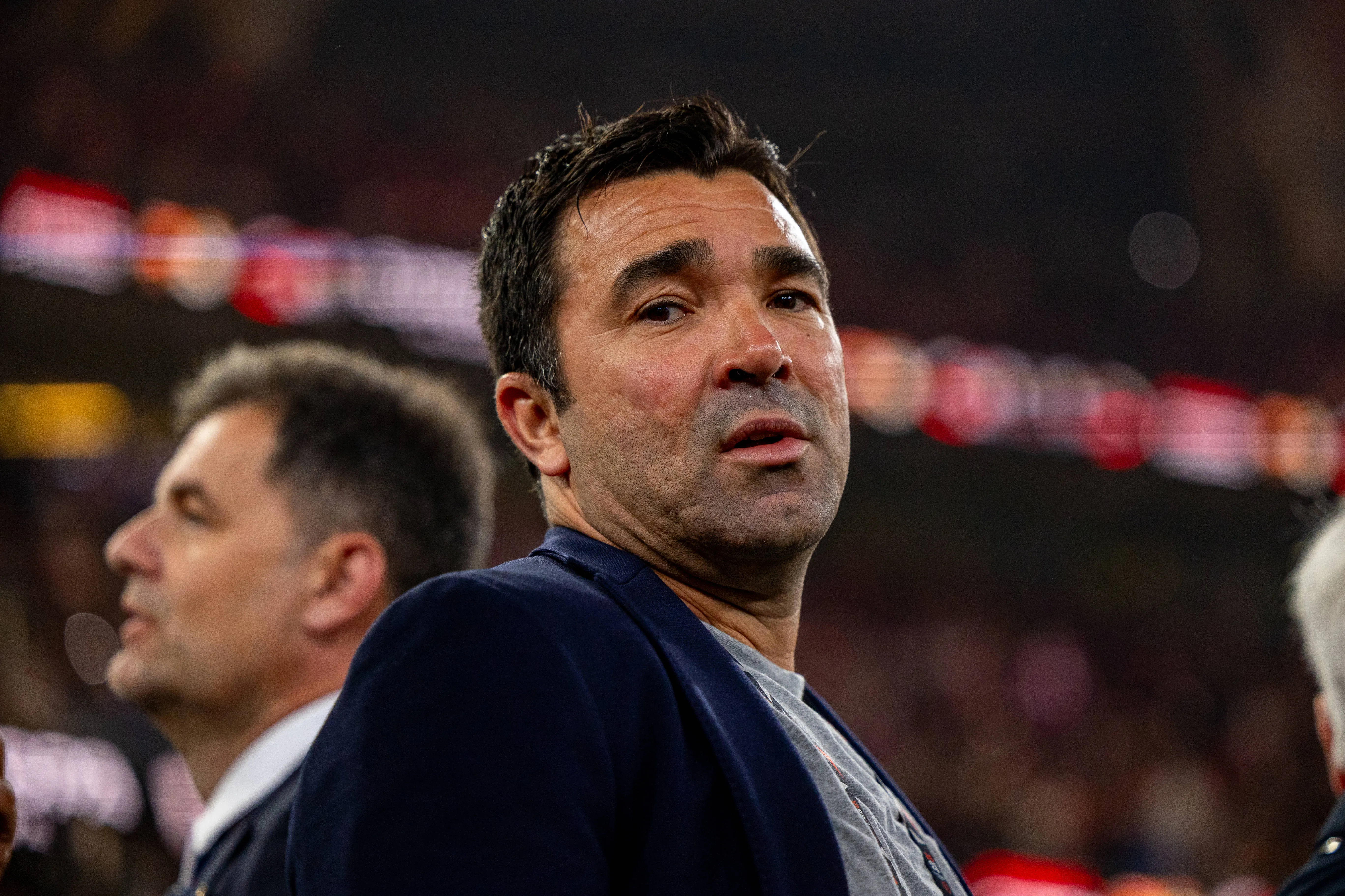 Deco é visto durante a final da Supercopa da Espanha entre as equipes do FC Barcelona (Barça) e do Real Madrid (imagens brutas de Maciej Rogowski). Jidá, King Abdullah Sports City, Arábia Saudita. Foto: IMAGO / Ball Raw Images