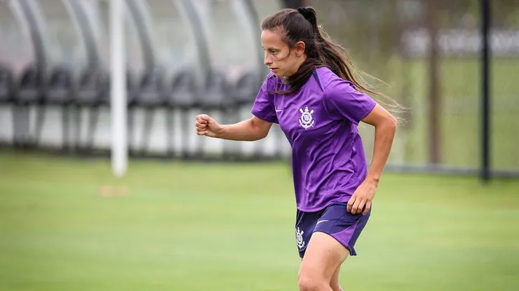 Nova atacante do Corinthians comenta sobre a disputa do Mundial Feminino e a expectativa para jogar pelo clube - Foto: Rodrigo Gazzanel/Corinthians