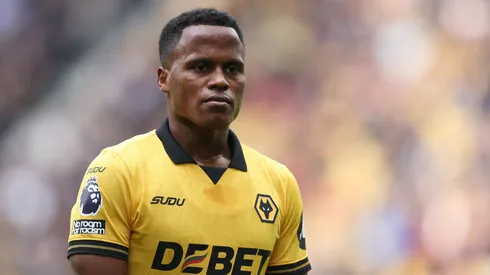 Jhon Arias em jogo do Wolverhampton