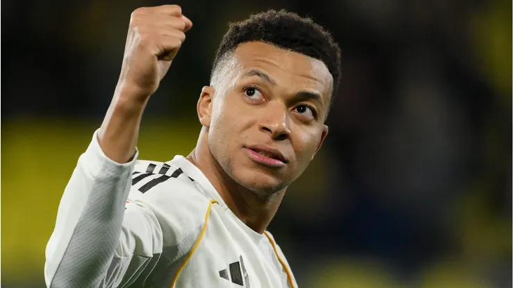 Mbappé marca 2 na vitória do Real Madrid e ultrapassa início de Cristiano Ronaldo na La Liga. (Foto: David Ramos/Getty Images)