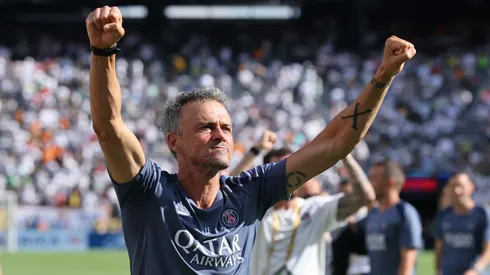 Luis Enrique é o técnico do PSG (Alex Grimm/Getty Images)