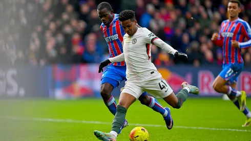 Estêvão abriu o placar no jogo entre Crystal Palace e Chelsea
