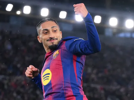 Raphinha marca golaço de cavadinha contra o Real Oviedo