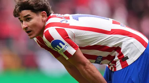 Julian Álvarez em jogo recente do Atlético de Madrid. (Photo by Angel Martinez/Getty Images)