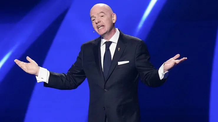 Gianni Infantino, presidente da FIFA. (Foto: Andrew Harnik/Getty Images)