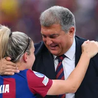 Laporta rasga elogios para Alexia Putellas no Barcelona: “Ela é um exemplo”