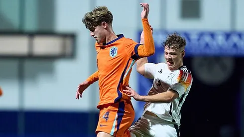 Ruud Nijstad, jovem jogador da Holanda e alvo do Barcelona (Foto: Mateo Villalba Sanchez/Getty Images for DFB)
