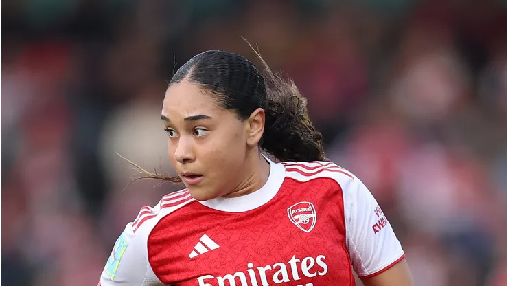 Olivia Smith, do Arsenal (Photo by Ryan Pierse/Getty Images)