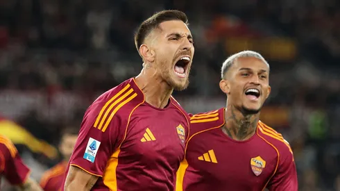 Lorenzo Pellegrini e Wesley, da Roma. (Photo by Paolo Bruno/Getty Images)