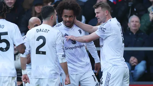 Dalot, Zirkzee e De Ligt. (Photo by Julian Finney/Getty Images)