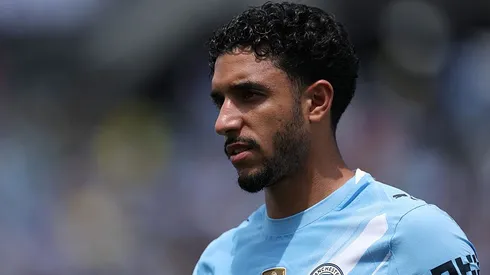 Fenerbahçe estaria disposto a apresentar uma proposta por Omar Marmoush, do Manchester City (Foto: Dan Mullan/Getty Images)