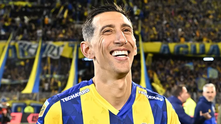 Di María em jogo do Rosario Central (Luciano Bisbal/Getty Images)