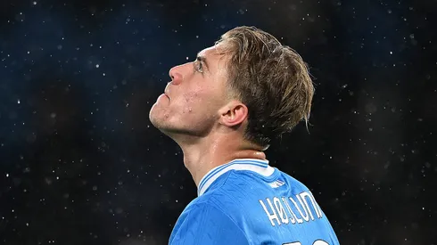 Manchester United abre caminho para Hojlund ser comprado pelo Napoli. (Photo by Francesco Pecoraro/Getty Images)