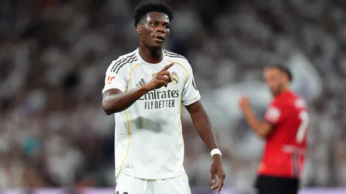 Tchouaméni está sendo disputado por Tottenham e Liverpool. Foto: Martinez/Getty Images