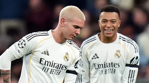 Mastantuono e Mbappé. (Photo by Angel Martinez/Getty Images)