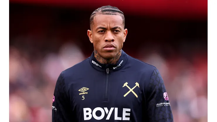 Igor Júlio em jogo do West Ham (Alex Pantling/Getty Images)